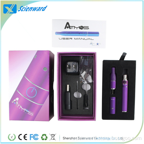 Electronic Cigarette Atmos Raw Pen Kit for Dry Herb / Wax with Many Colors